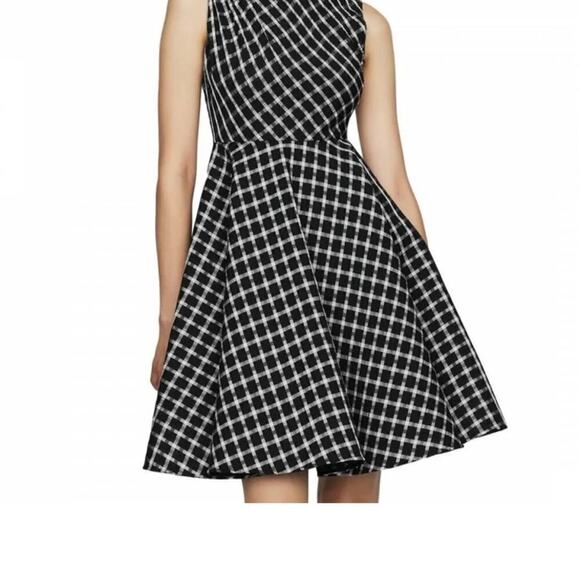 NEW Maje Reine Plaid Dress Sz 3/L - Picture 10 of 10